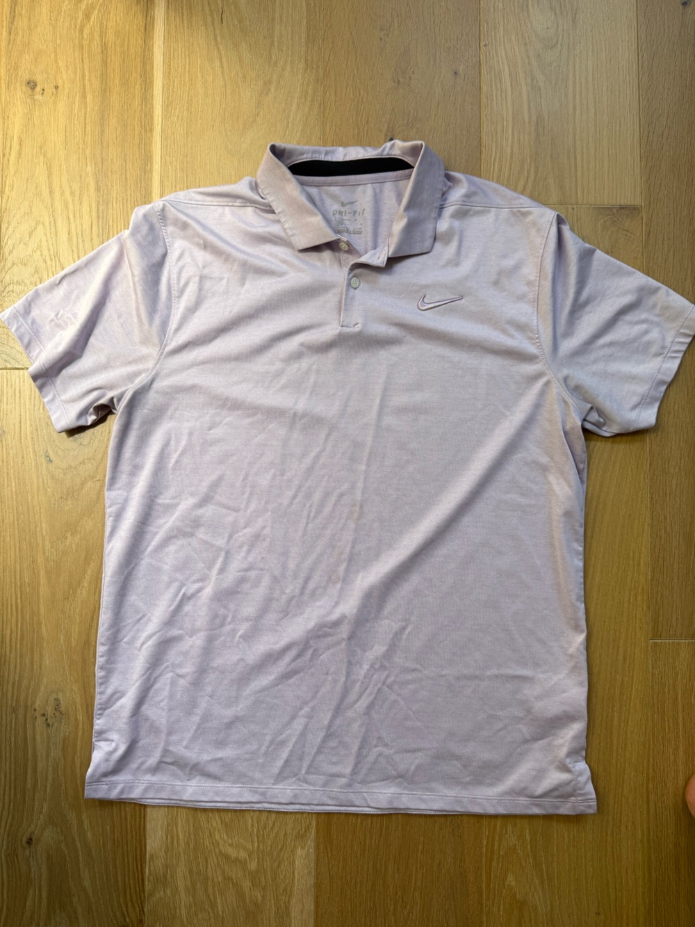 Nike Men’s Light Purple Polo Shirt